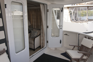 Great Harbour GH 47 Tranquility aft deck